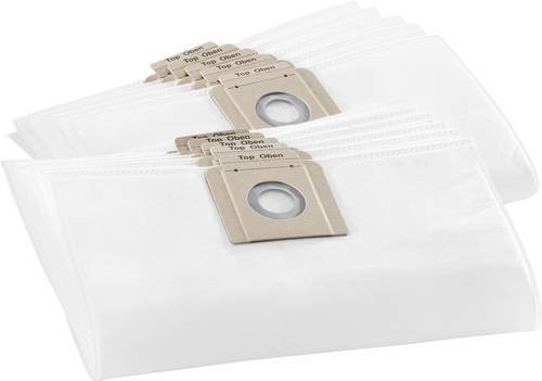 Kärcher Professional Vliesfiltertüten 3-lagig, 300 Stück, Weiß - Bild 1