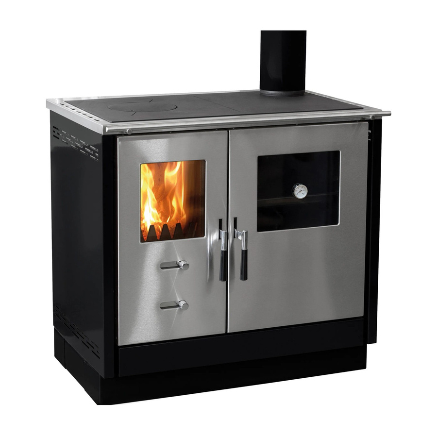 Firefix Küchenofen Maas Holzherd in Schwarz mit 8,3 kW Leistung - Bild 2