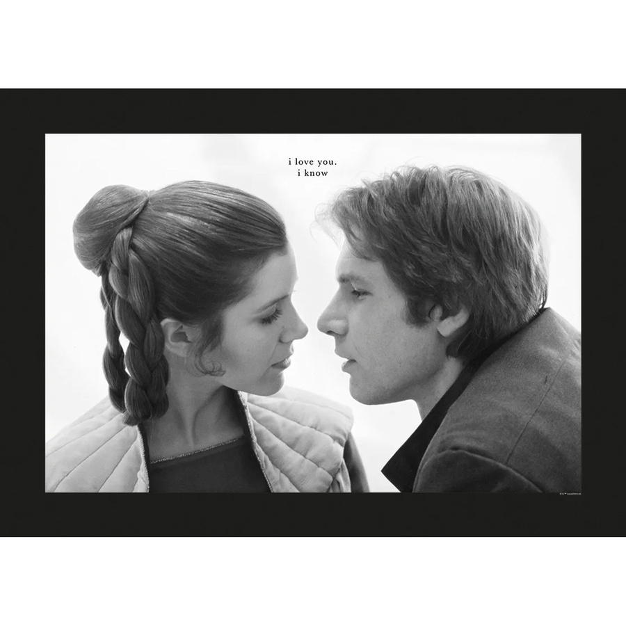 Komar Wandbild Star Wars Love Paper Poster B: 70 cm, H: 50 cm - Bild 2