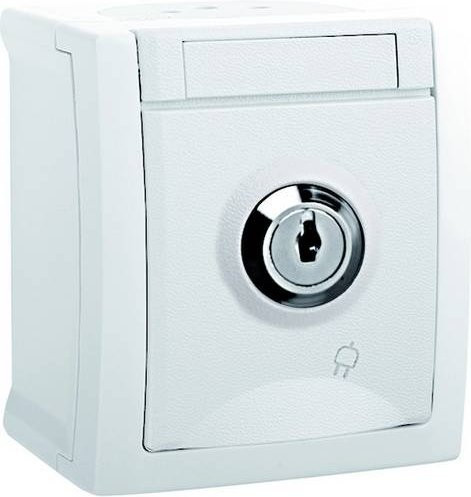 HHG Steckdose in Weiß (Modell 90591142-DE) - Bild 1