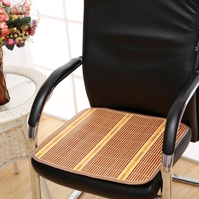 Yiran Furniture Atmungsaktives Bambus Sitzkissen für Heim- und Bürostühle, B/B/H: 30 x 30 x 1 cm - Bild 3