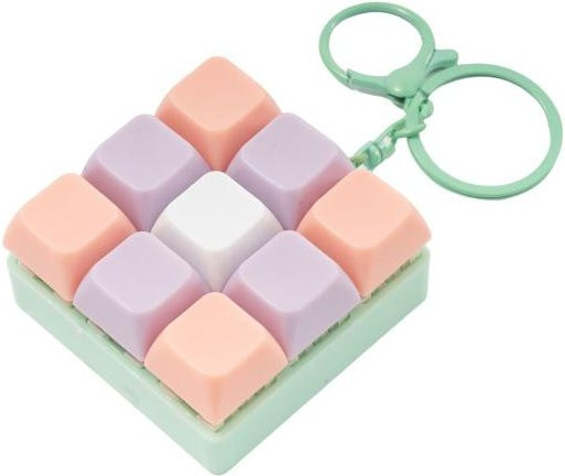 Vogue Wardrobe 9-Tasten Fidget Tastatur Schlüsselanhänger Stress Abbau Spielzeug - Bild 1