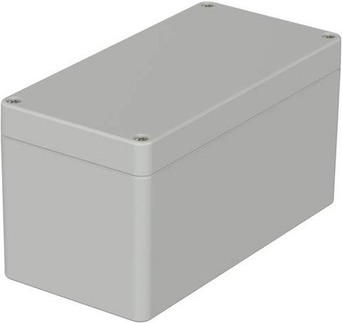 Bopla EUROMAS T 231 Industrie-Gehäuse aus ABS in Lichtgrau, B/T/H: 16,0 x 8,0 x 8,5 cm - Bild 1