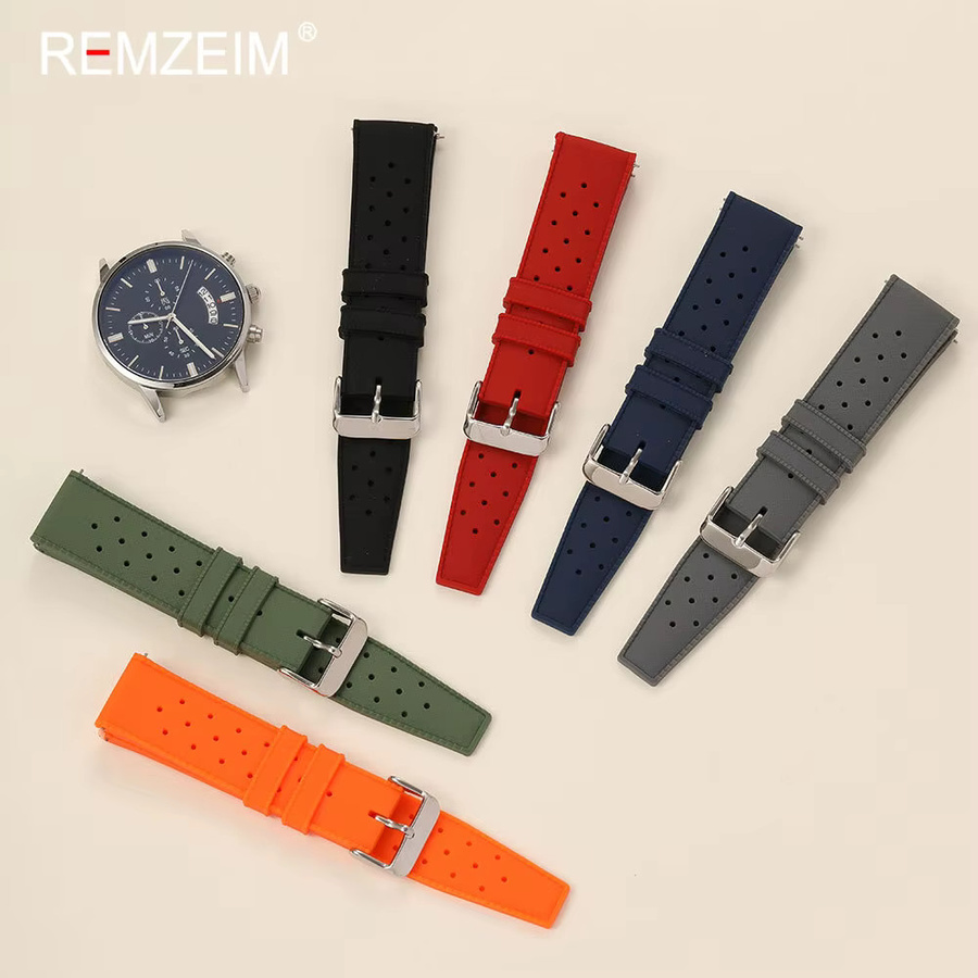 REMZEIM Uhrenarmband Silikon, Unisex - Bild 2