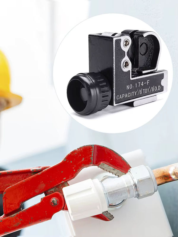 Alloet Mini Rohr Cutter aus Messing zum Schneiden von Kupferrohren, Sanitärleitungen, Bremsleitungen und Kunststoff-PVC-Rohren - Bild 7