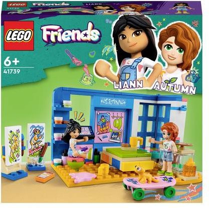 LEGO Friends 41739 Lianns Zimmer Spielset für Kinder ab 6 Jahren, bunt/mehrfarbig - Bild 1