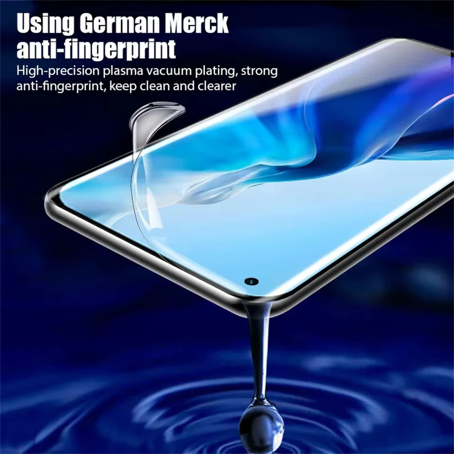 3er-Pack OnePlus Hydrogel Display Schutzfolie aus weichem TPU, transparent, inklusive Werkzeug für OnePlus 15 13 13T 12 12R 11 Nord 5 4 ACE 5 Pro - Bild 4