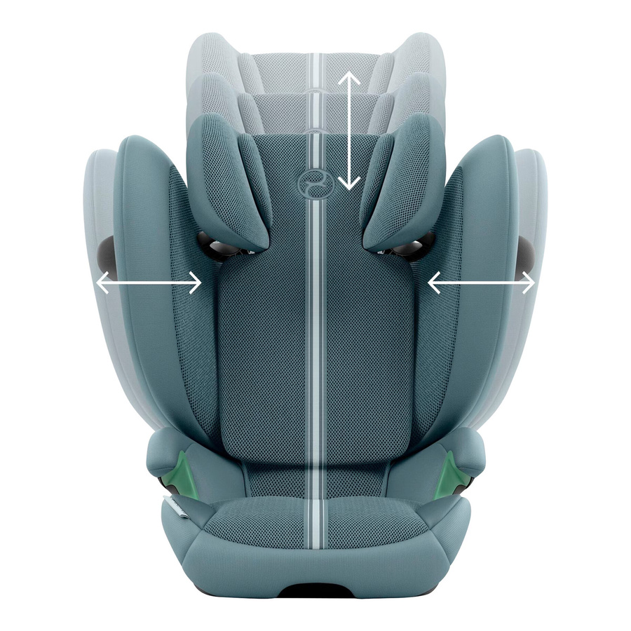 Cybex Gold Kindersitz SOLUTION G2 i-Size mit ISOFIX in Blau - Bild 2