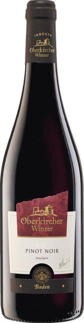 Oberkircher Winzer Pinot Noir Rotwein, Baden, trocken, 2023, 0,75 l - Bild 1