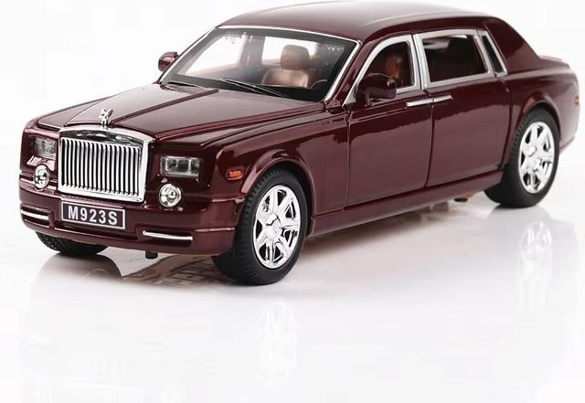Linyi toy car Rolls Royce Phantom Modell Spielzeugauto, 1:24, mit Licht und Sound, ab 14 Jahren - Bild 1