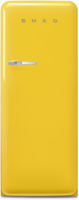 Smeg Standkühlschrank mit Gefrierfach in Gelb FAB28RYW6 - Bild 1
