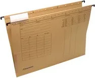 Soennecken Hängetasche in Braun und Beige mit A4-Fach und Blauer Engel Zertifizierung - Bild 1