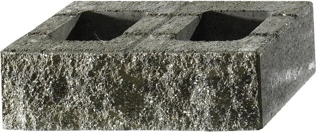Kann Bruchsteinmauer Grundelement Grau-Nuanciert B: 50 cm, T: 25 cm, H: 15 cm - Bild 1
