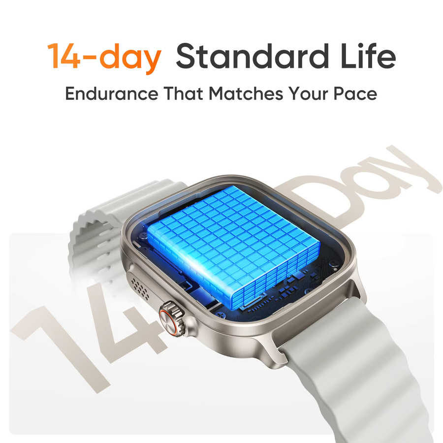 realme Smartwatch, Silber, Silikon, Unisex - Bild 4