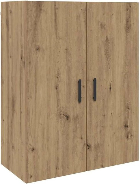vidaXL Wandschrank Artisan-Eiche in Braun, Wandmontage, B/T/H: 69,5 x 34 x 90 cm - Bild 1