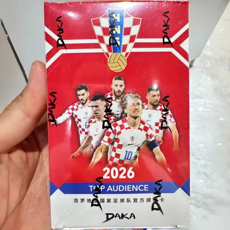 Daka Original 2025-2026 Kroatien Top Audience Series Sammelkarten Luka Modrić Luka Vušković, Sammelkarte - Bild 3