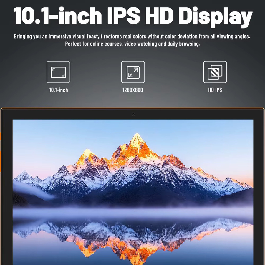 Paitanry 10 Zoll Android 15 Tablet A537 in Purple mit Octa-Core-Prozessor, 8 GB RAM, 128 GB ROM, 5000 mAh Akku und WiFi6 - Bild 4