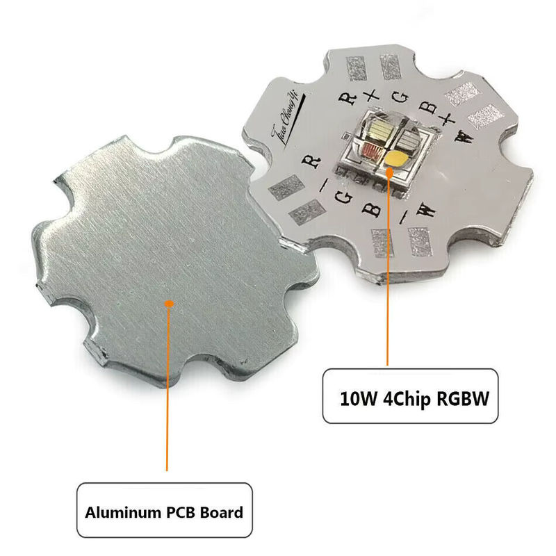 TiaoChongYi 10 Stück RGBW RGBWW Hochleistungs-LED-Leuchtdiodenchips 5050 mit 20 mm Aluminium-Leiterplatte in Multicolour - Bild 3