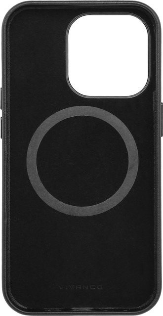 Vivanco Mag Classic Cover Handyhülle für iPhone 14 Pro mit Magnetic Wireless Charging Support in Schwarz - Bild 1