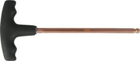 KS Tools BERYLLIUMplus Innensechskant-Winkelstiftschlüssel mit Kugelkopf, Farbe: Schwarz, Größe: 12 mm - Bild 1