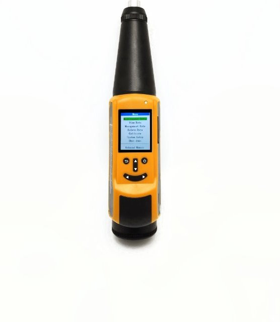 Schmidt Rebound Hammer Beton-Sklerometer in Orange zum zerstörungsfreien Testen von Beton - Bild 1