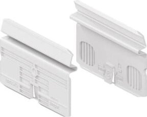 Hager Tehalit Kupplungspaar in Weiß BR65X9 (1 Set) - Bild 1