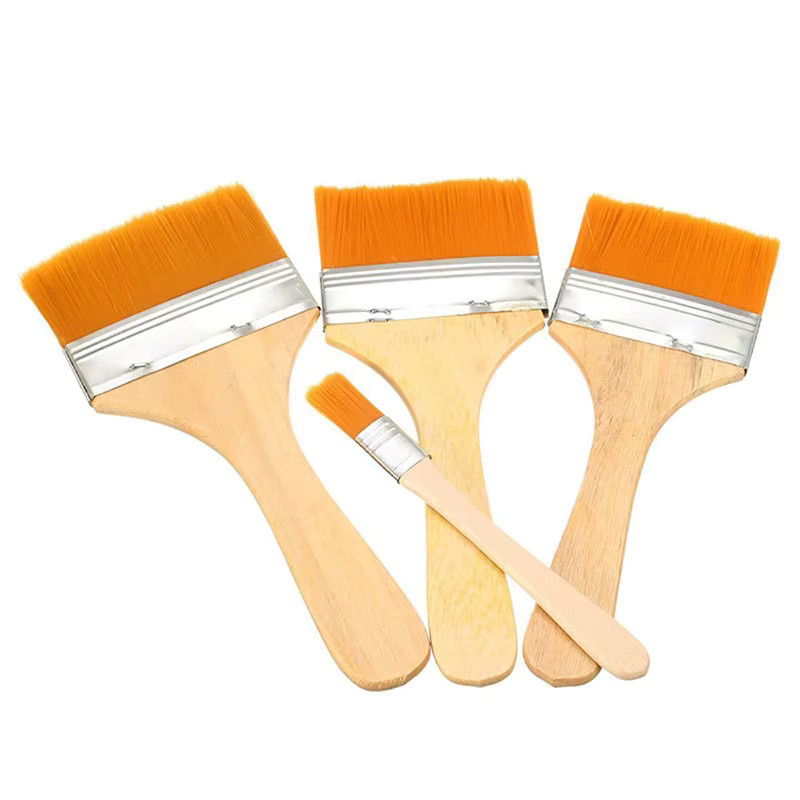 Jowoart 12-teiliges Set Künstlerpinsel aus Nylon mit Holzgriff für Malerei und Ölmalerei - Bild 2
