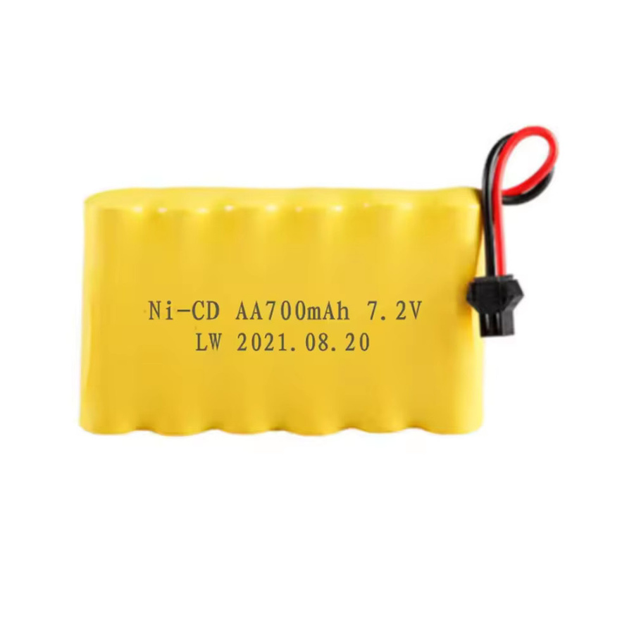 GAOLAG 7,2V Ni-MH Ni-Cd Akku mit 700mAh für RC-Spielzeugautos, LKWs, Panzer und Waffen - Bild 2