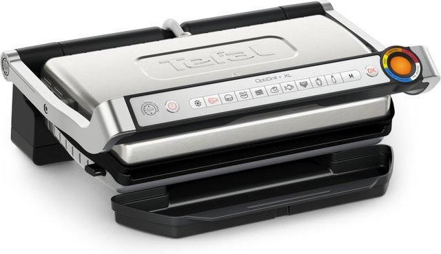 Tefal OptiGrill+ XL Kontaktgrill GC727D10 in Silber - Bild 1