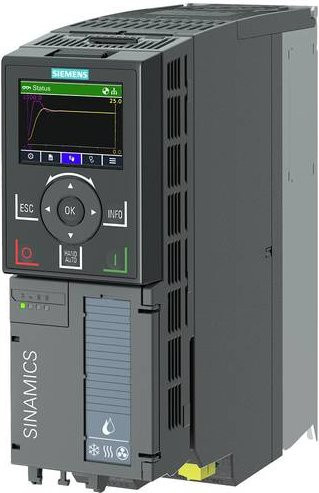 Siemens Frequenzumrichter 6SL3220-3YC12-1UF0 in Grau - Bild 1