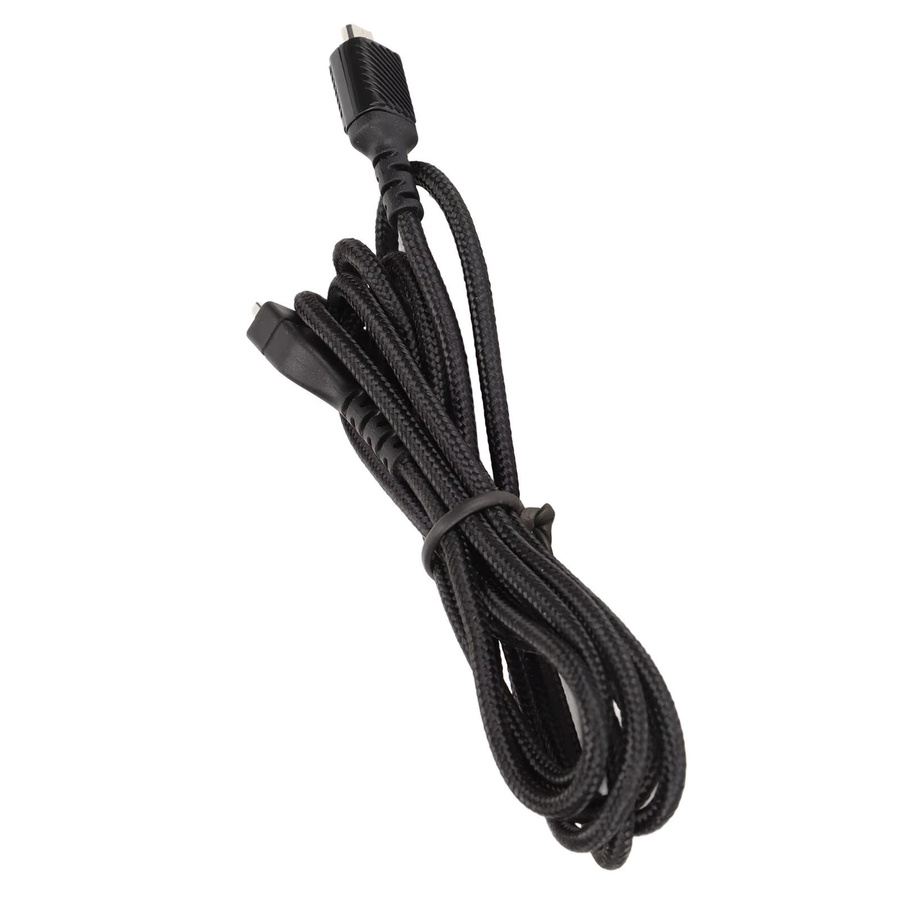 YOUTHINK Headset-Verlängerungskabel in Schwarz mit gewebtem Draht für PC und Telefon, 1,5 m - Bild 5