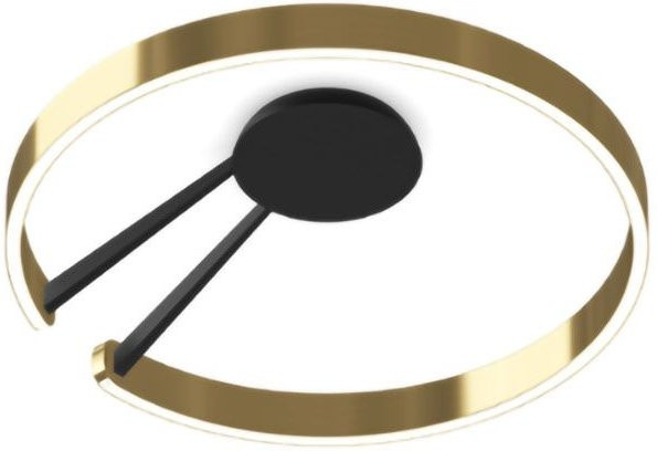 Occhio Mito aura 60 LED-Wand- und Deckenleuchte in Schwarz Matt und Bronze mit Occhio air Modul und dimmbarer Lichtfarbe 2700K - 4000K - Bild 1