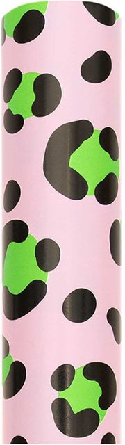 Rico Design Geschenkpapier Paper Poetry Acid Leo in Rosa, 70 cm x 3 m, 70 g/m² - Bild 1