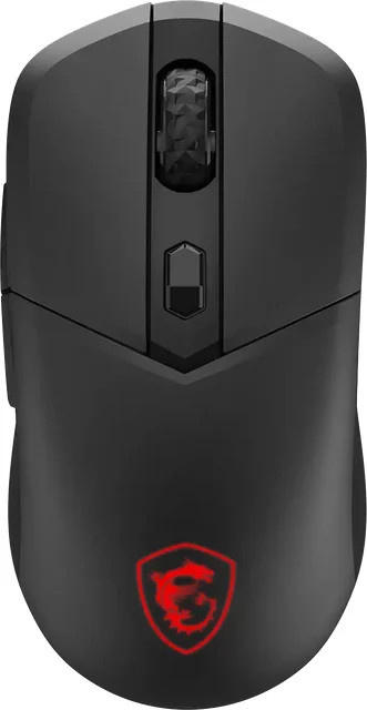 MSI VERSA 300 Wireless 8K Gaming Maus schwarz mit 26.000 DPI und 8000 Hz Pollingrate - Bild 1