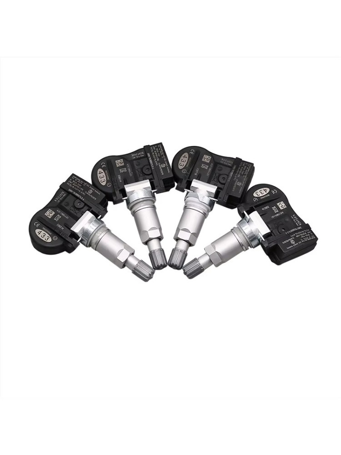 GANGLE 4er-Set TPMS Reifendrucküberwachungssensoren 433 MHz in Schwarz für Renault Fluence Laguna Grandtour Latitude Megane Scenic Zoe - Bild 3