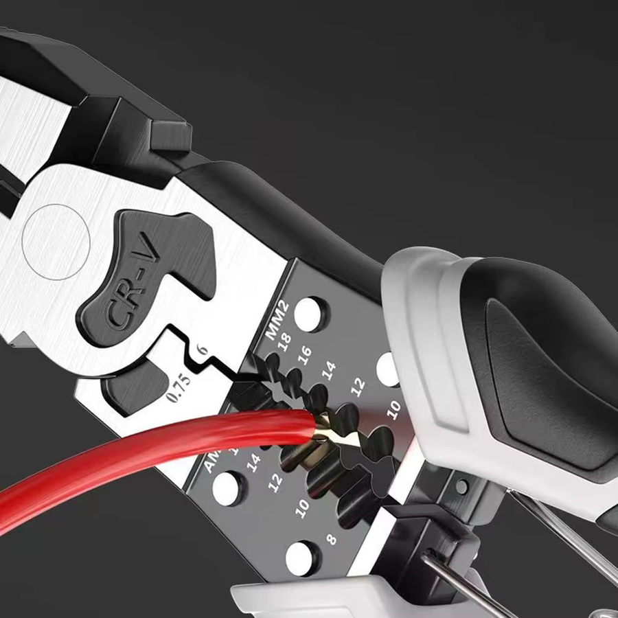 WOZOBUY Multifunktionale Universal-Diagonalzange und Spitzzange in Schwarz für Elektriker und Hardware-Arbeiten - Bild 3
