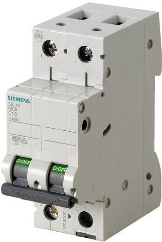 Siemens Leitungsschutzschalter 5SL4263-6 63A 400V Grau - Bild 1