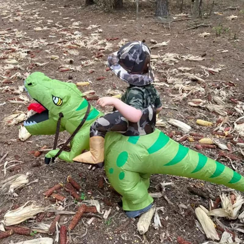 Pajamago Dinosaurier-Kostüm Halloween Unisex - Bild 2