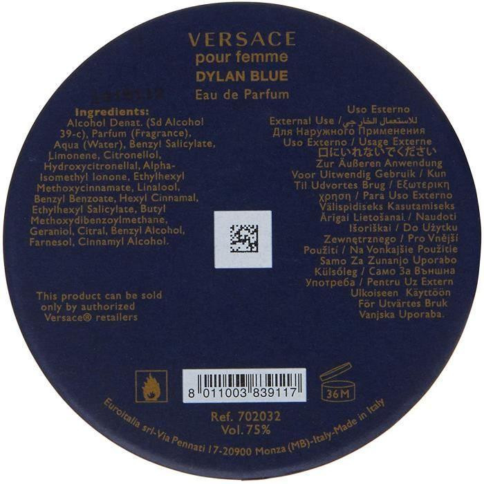 Versace Dylan Blue Pour Femme Eau de Parfum, 100 ml, Damen - Bild 2