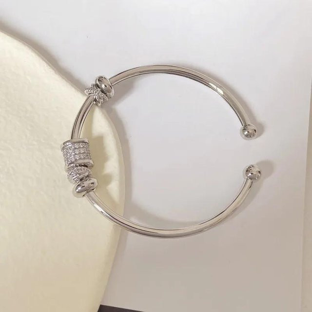 Lucky Star Jewelry Armreif Kupfer, Gold, Zirkonia, Damen - Bild 1