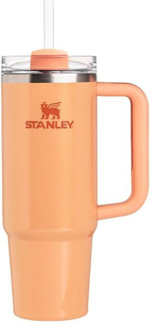Stanley Quencher H2.0 FlowState Trinkbecher Schimmer-Edition Bellini Shimmer Orange 887 ml - Bild 1