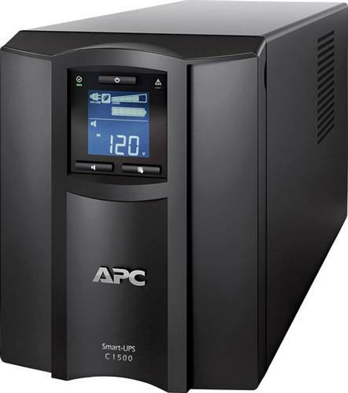 APC Smart-UPS C 1500VA LCD USV mit USB und Ethernet/LAN, Schwarz - Bild 2