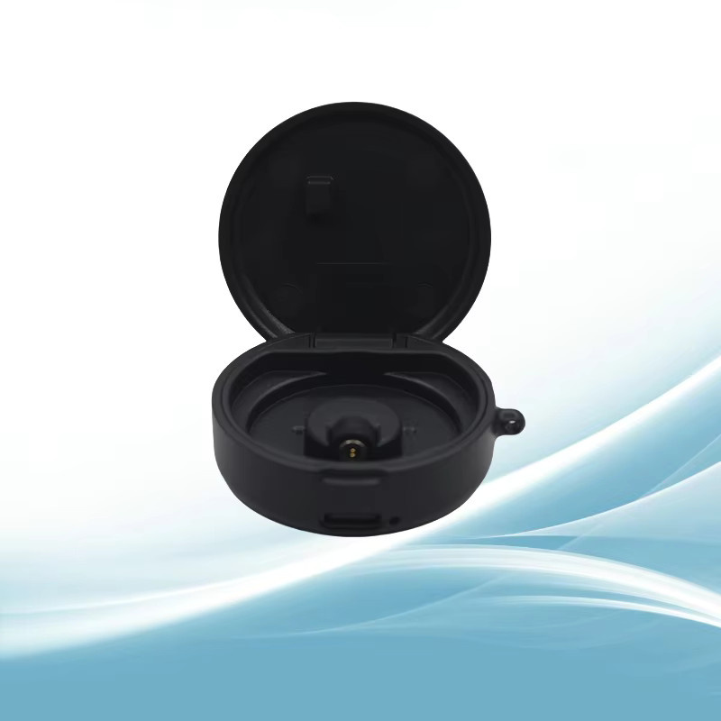 Netcosy XB-1 Magnetisches Tragbares Smart-Ring-Ladecase in Schwarz/Weiß mit USB-C-Kabel - Bild 2