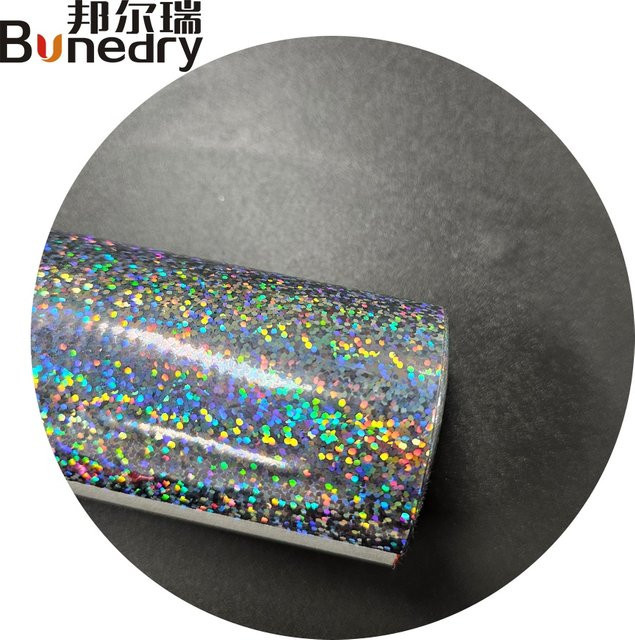 Bonedry Heißfolienrolle aus PVC mit Silber-Polka-Dot- und Gold-Design, Breite: 11 cm, Länge: 120 m - Bild 1