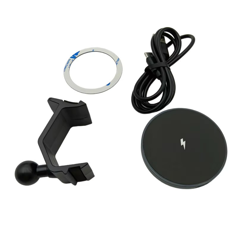 Magnetische Handyhalterung für Volkswagen VW Golf 8 in Schwarz - Bild 4