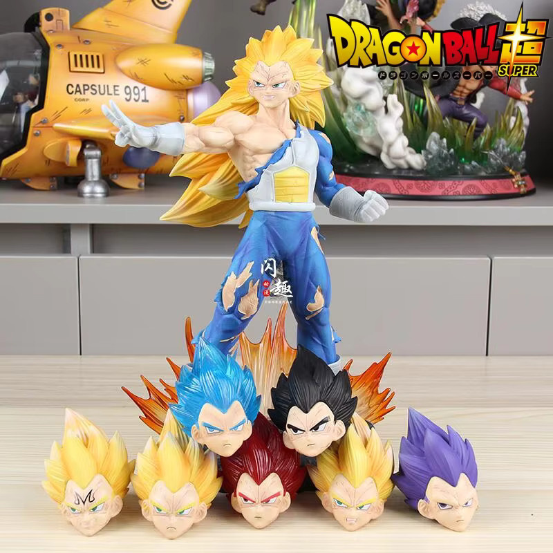 Bandai Dragon Ball Super Saiyajin 3 Vegeta Anime-Figur, Einzelfigur - Bild 2