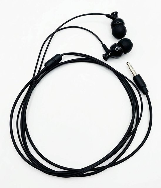 HeiTech In-Ear Kopfhörer in Schwarz mit 3,5 mm Jack Anschluss - Bild 1
