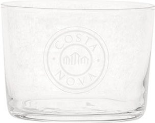 Costa Nova Nova Tumbler aus Glas, transparent, 12er Pack, 220 ml - Bild 1