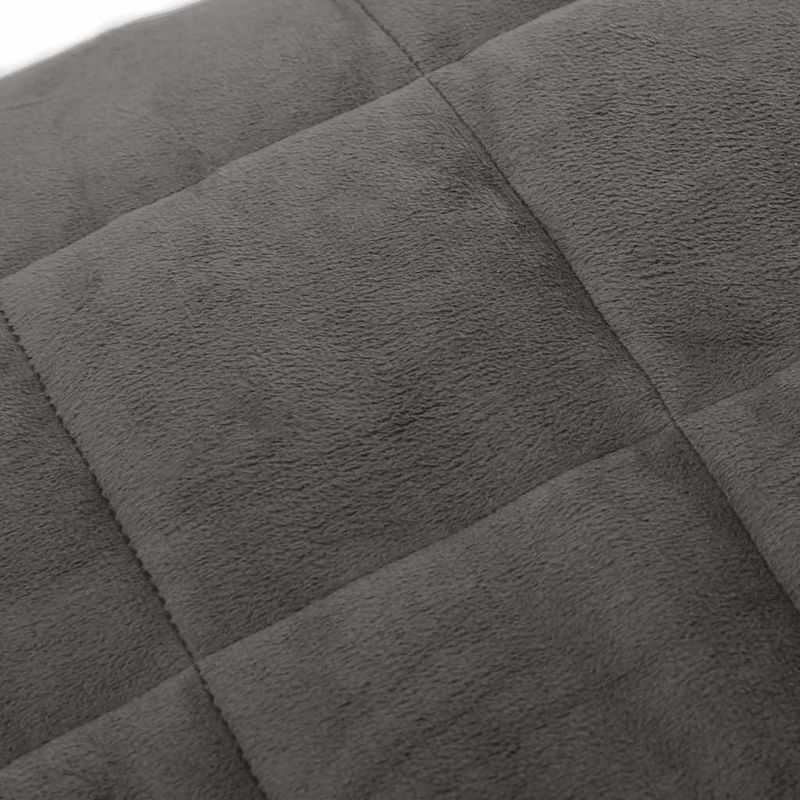 Vidaxl Gewichtsdecke Grau 150 x 200 cm 7 kg aus Stoff - Bild 2