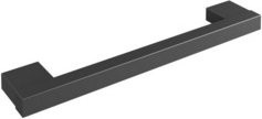 Fackelmann Möbelgriff OXFORD in Schwarz Matt aus Metall, Länge: 160 mm - Bild 1